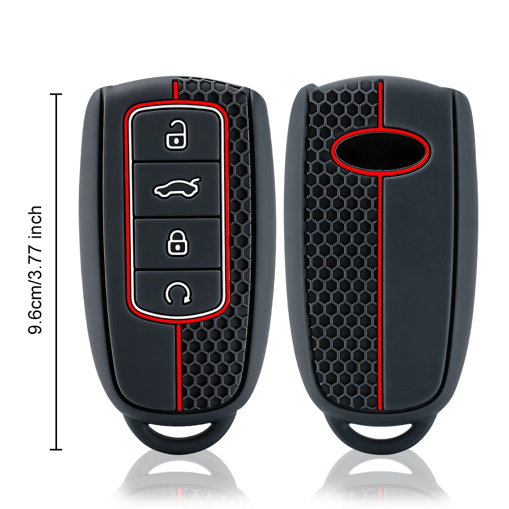 Silicone Keyless FOB Cover Case - Premium Remote Car Accessory