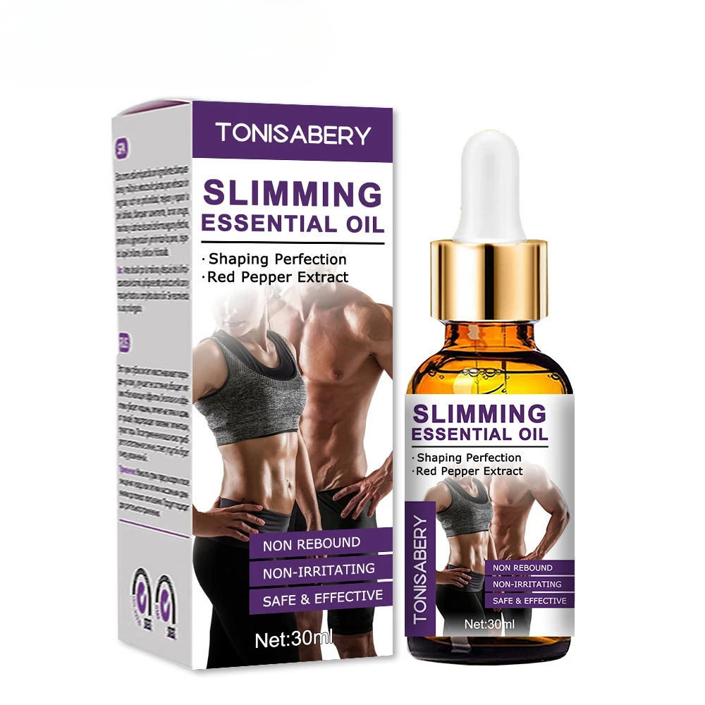 30ml Body Slimming Oil Anti Cellulite Remover Belly Slim Tummy Fat Burner Weight Loss Massage Essential Oil Beauty Health
