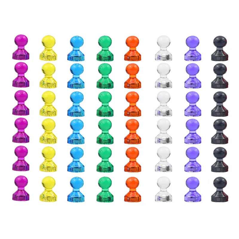 

5-50 pcs Push Pin Magnets Thumbtacks Strong Neodymium Magnets Cones Fridge Whiteboard Magnets Office Home Tools 7 Colors Magnet