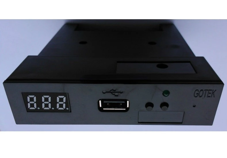 2022 Version SFR1M44 U100K Black 3.5" 1.44MB USB SSD FLOPPY DRIVE