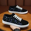 Fashion Men Vulcanized New Platform Canvas Shoes for Men Summer Graffiti Men's Sneakers Casual Male Athletic Shoes 3