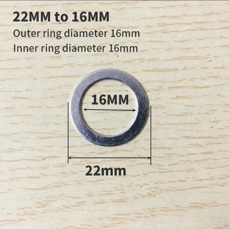 Shaft Collar Ring Saw Blade Variable Diameter Ring 16 turns 20/22/25.4/30mm Angle Grinder Inner Hole Washer