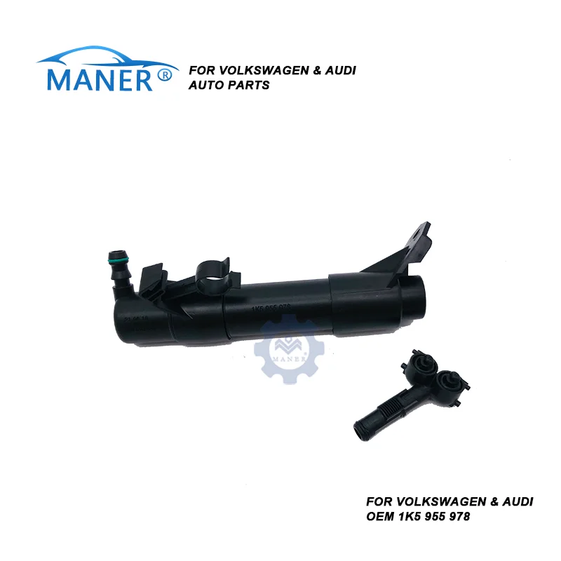 

MANERI 1K5955979 1K5955978 Left/Right Side Headlight Washer Nozzle For VW EOS GOLF IV V JETTA III