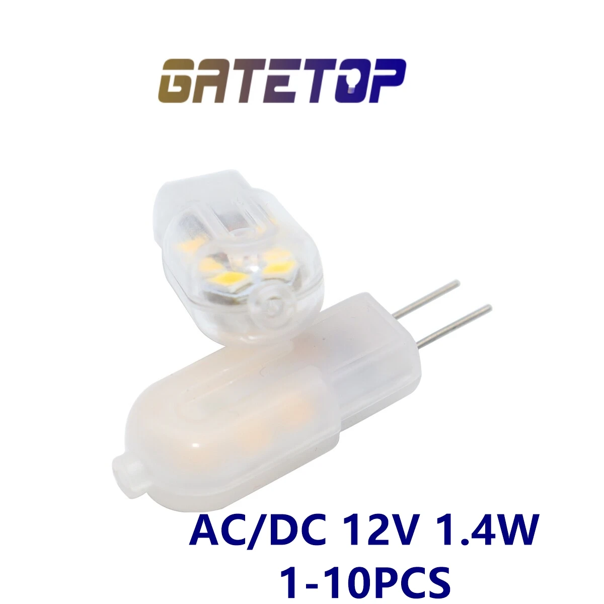 

Яркая лампа G4 AC/DC12V 1,4 W 3000k/4000k/6000k, подходит для освещения гостиной и офиса, 1-10 шт.