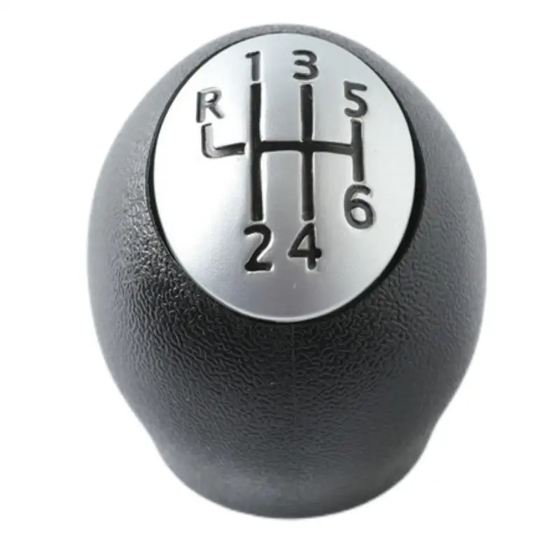 For Renault Megane Scenic Espace Laguna Vauxhall Opel Movano Nissan Interstar ABS/Leather 5/6 Speed Car Gear Shift Knob Head