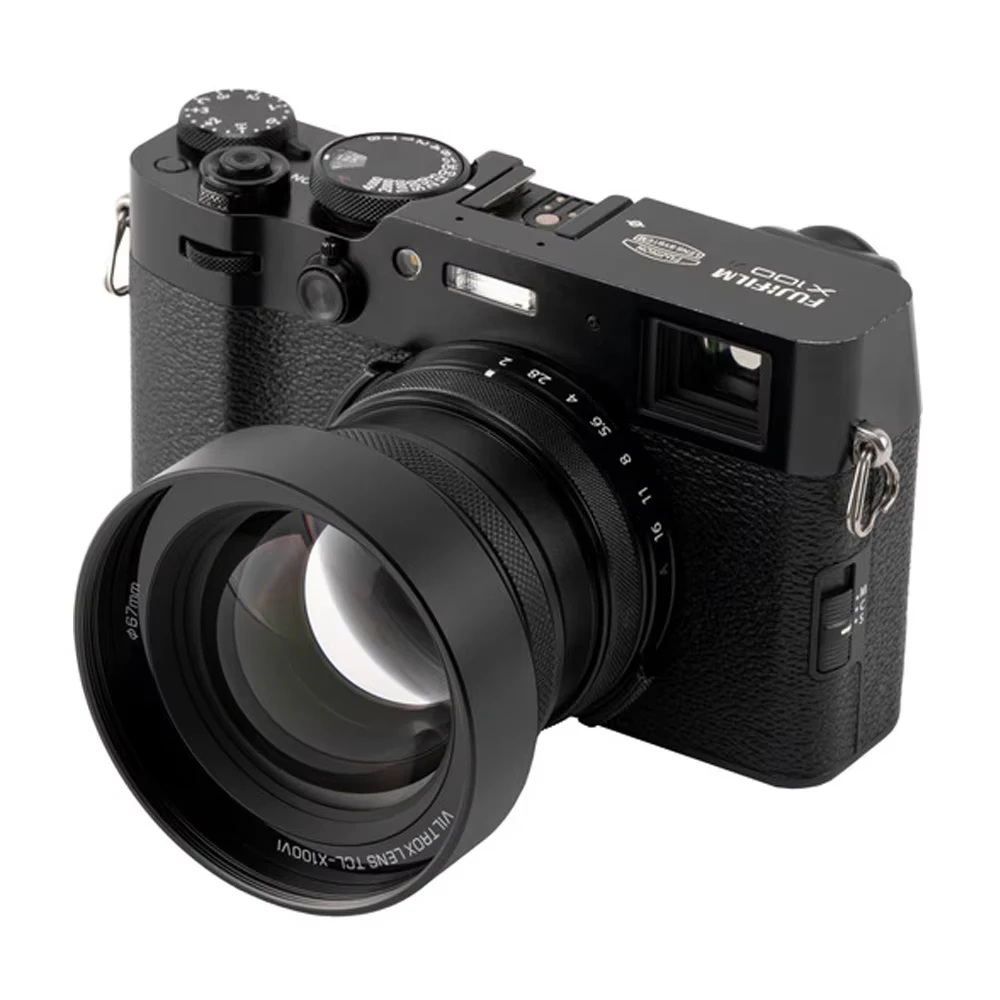 Viltrox TCL-X100VI 50mm 상당 망원 변환 렌즈 (후지필름 X100 시리즈 카메라용)