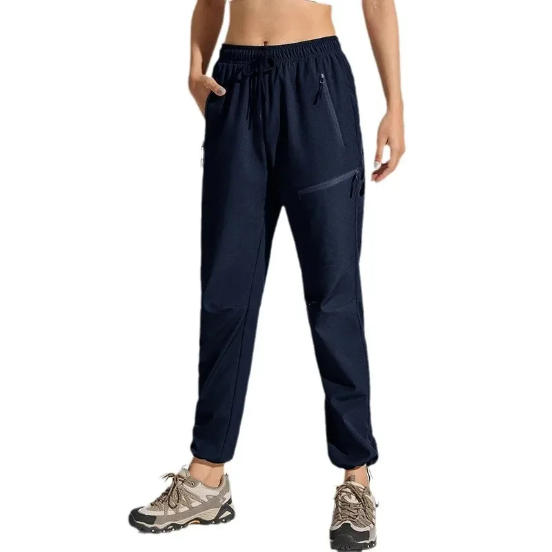 Fleece-Lined Men's Women's Winter Thickened Windproof Waterproof Climbing Pants Loose-Fit Outdoor Sports Casual Long Pants