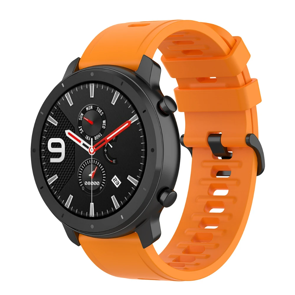 Silicone Sport Watchband – 20/22mm Replacement Strap