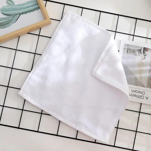 30x30cm Square Handkerchief Towels Plain Multi-color Hand Towel Portable Soft Quick Drying Mini Washcloth Absorbent Платок 핸드타올 6