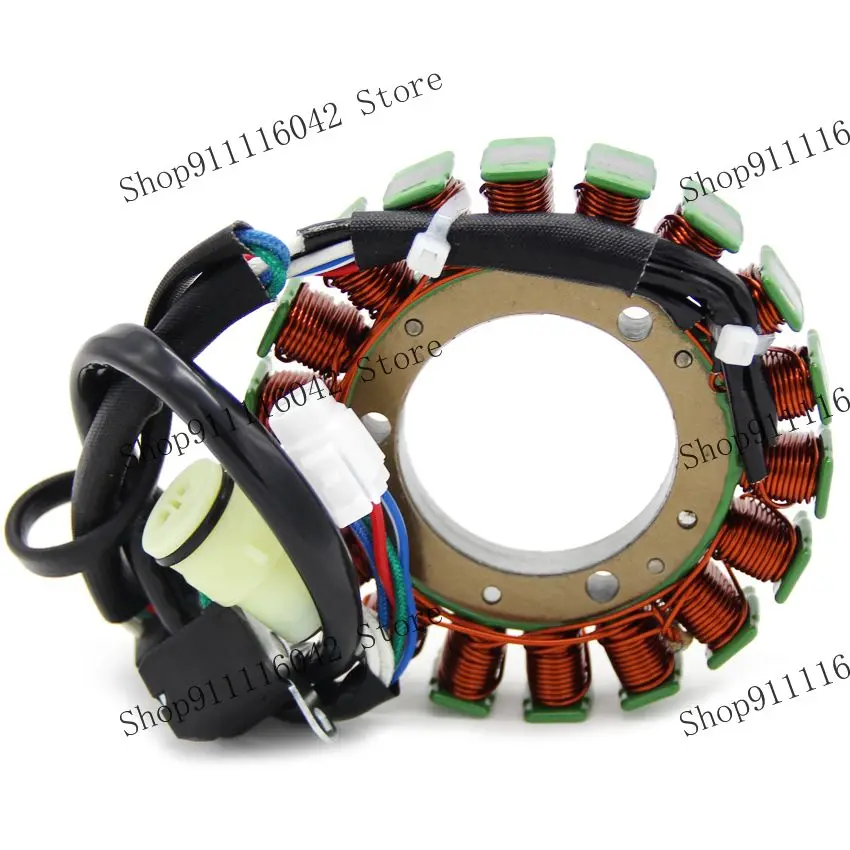 Motorrad Zündung Generator Stator Spule Für Yamaha Big Bear YFM40FB YFM40FBE YFM400FH YFM40FBH YFM40 YFM400F YFM350FX 400 4WD – Detail 2