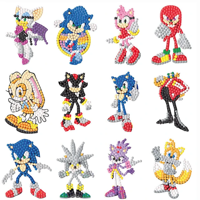 Sonic The Hedgehog Miles Tails Prower - Diamond Paintings 