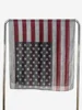 Fashion American Flag Oblong Scarfs Patriotic Stars Print Shawl Voile Soft Wrap Geometric Stripes Scarf 6