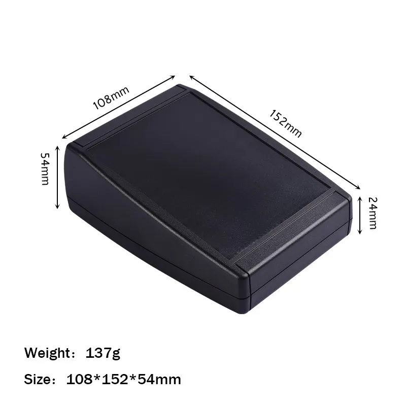 Caixa de Junção de Plástico Elétrica Faça Você Mesmo Caixa Caixa do Projeto Case do Instrumento de Faça Você Mesmo Altifalante Eletrônico Abs 108x152x54 mm