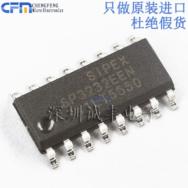 

10 шт. SP3232EEN SP3232 SOP RS232 оригинальная новая быстрая доставка