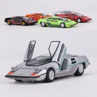 SHADOW 1:64 Dome Zero Scissor Door Supercar Alloy Model Car Can Turn On The Lights And Open TheDoor 1