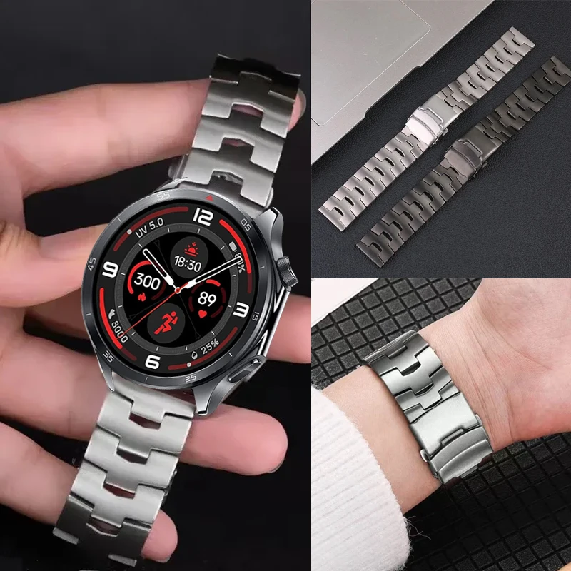 Luxury Titanium Strap - 22mm Enhanced Bracelet Band