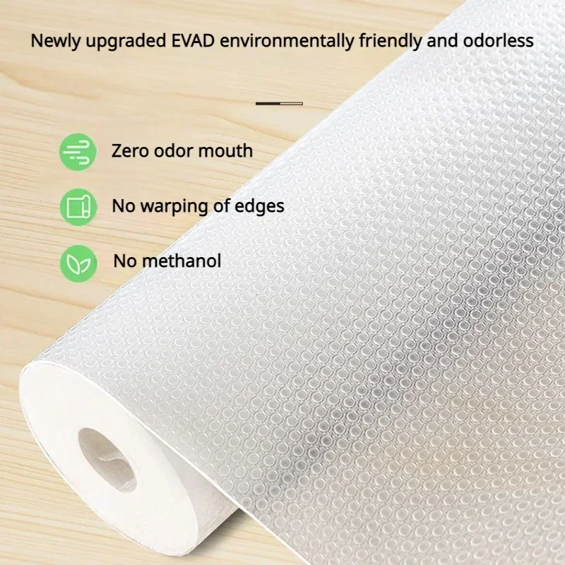 Drawer Liner Reusable Drawer Liners Washable Dustproof and Non-slip Placemats Kitchen Cabinet Mats Refrigerator Non-slip Liners Shelf Paper