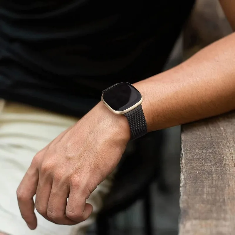 Magnetic Stainless Steel Mesh Milanese Loop Bracelet Strap