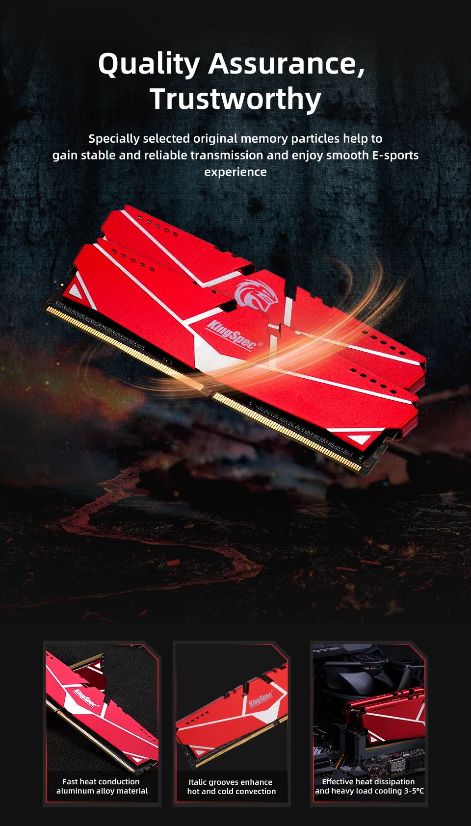 memória ram mhz dimm da memória do dissipador de calor do desktop da memória memória ram gb com dissipador de calor xmp para pc