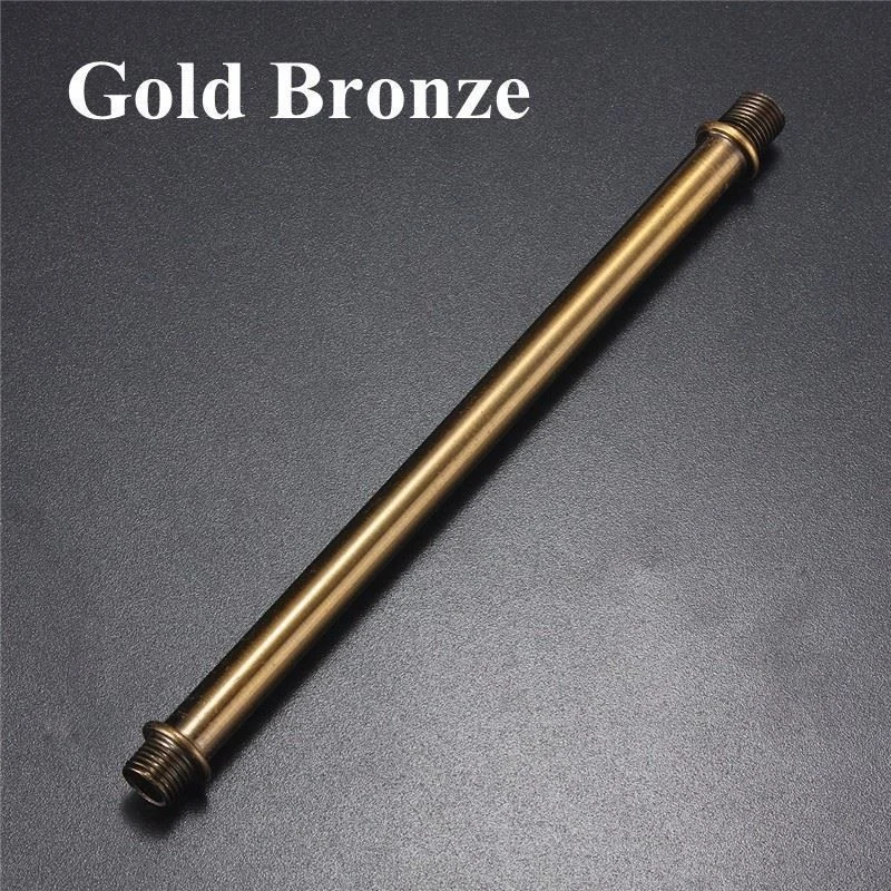 Lamp Holder Lamp Bulb Holder Lamp Base 17cm Retro Vintage Lamp Light Holder Socket Droplight Extension Rod Zinc Alloy Gold Bronze/Green Bronze