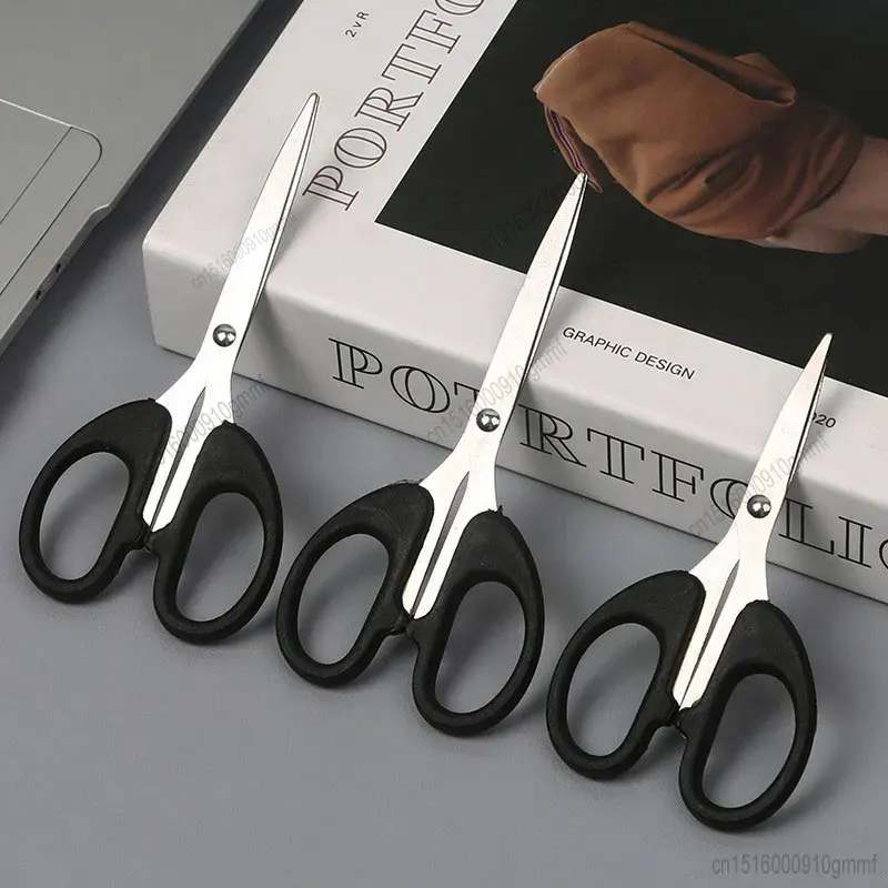 12cm 14cm 16cm 20cm Stainless Steel Scissors DIY Handicraft Paper Cutting Art Tool Kits Office School Stationery Cutter Shears 3pcs set stainless steel accurate anti static 12 5cm 14cm 16cm 18cm 20cm clear clip tool hand tool elbow craft tweezers