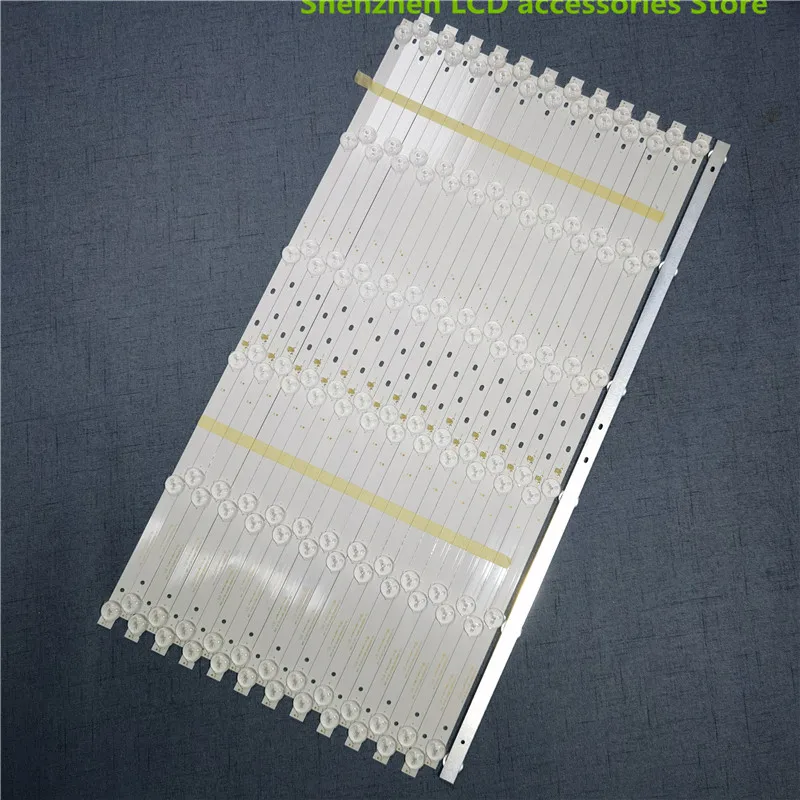 for 6Leds HL-00320A30-0601S-07 A1 2 6 silver IP-LE32/495523 LCD TV backlight bar  575mm   6lamp   6V   100%NEW 4