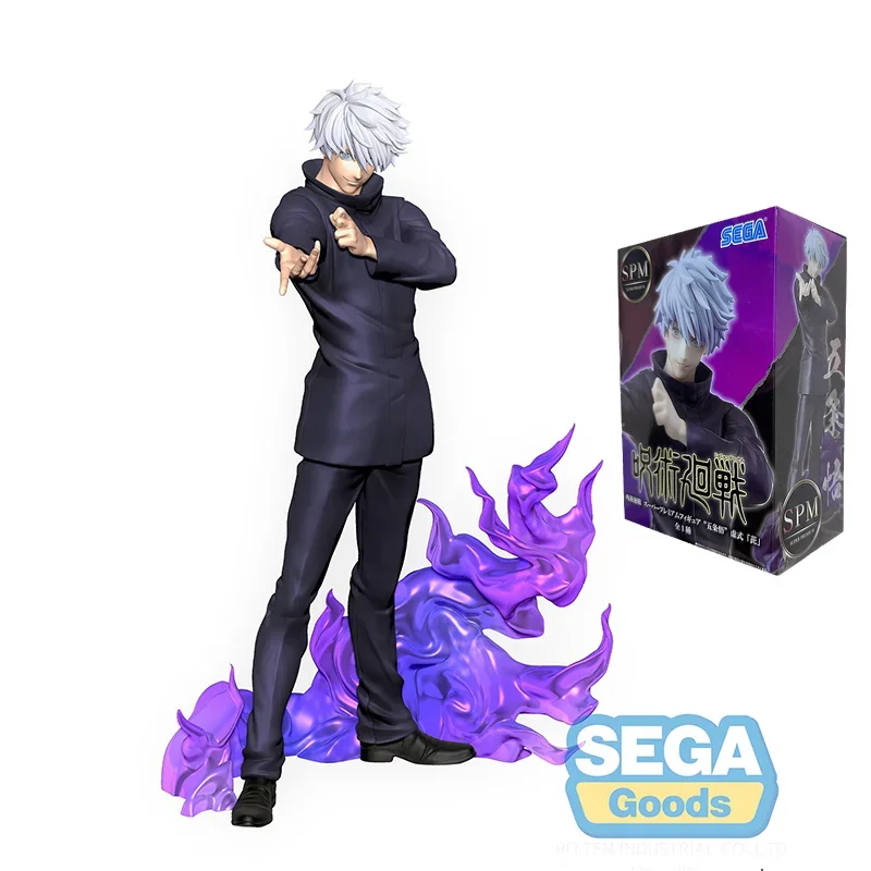 SEGA figura de acción Original coleccionable, Jujutsu Kaisen, modelo de Anime, SPM, Gojo Satoru, juguetes para niños, entrega directa