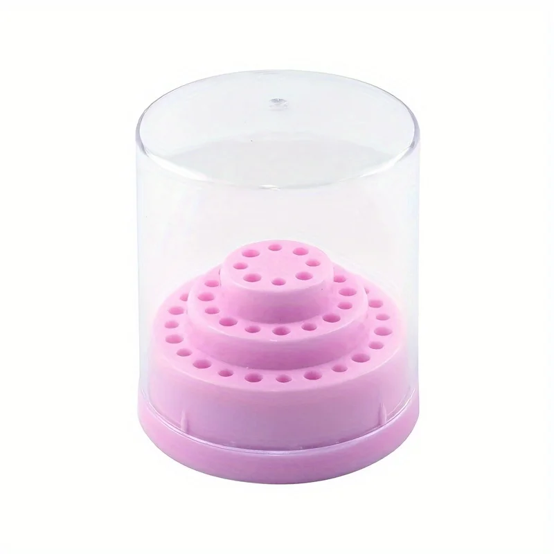 Verschiedene Stile 48 Löcher Acryl Nagel Bohrer Bits Halter Leere Lagerung Box Ständer Cutter Maniküre Fräsen Container Nagel Zubehör – Detail 8
