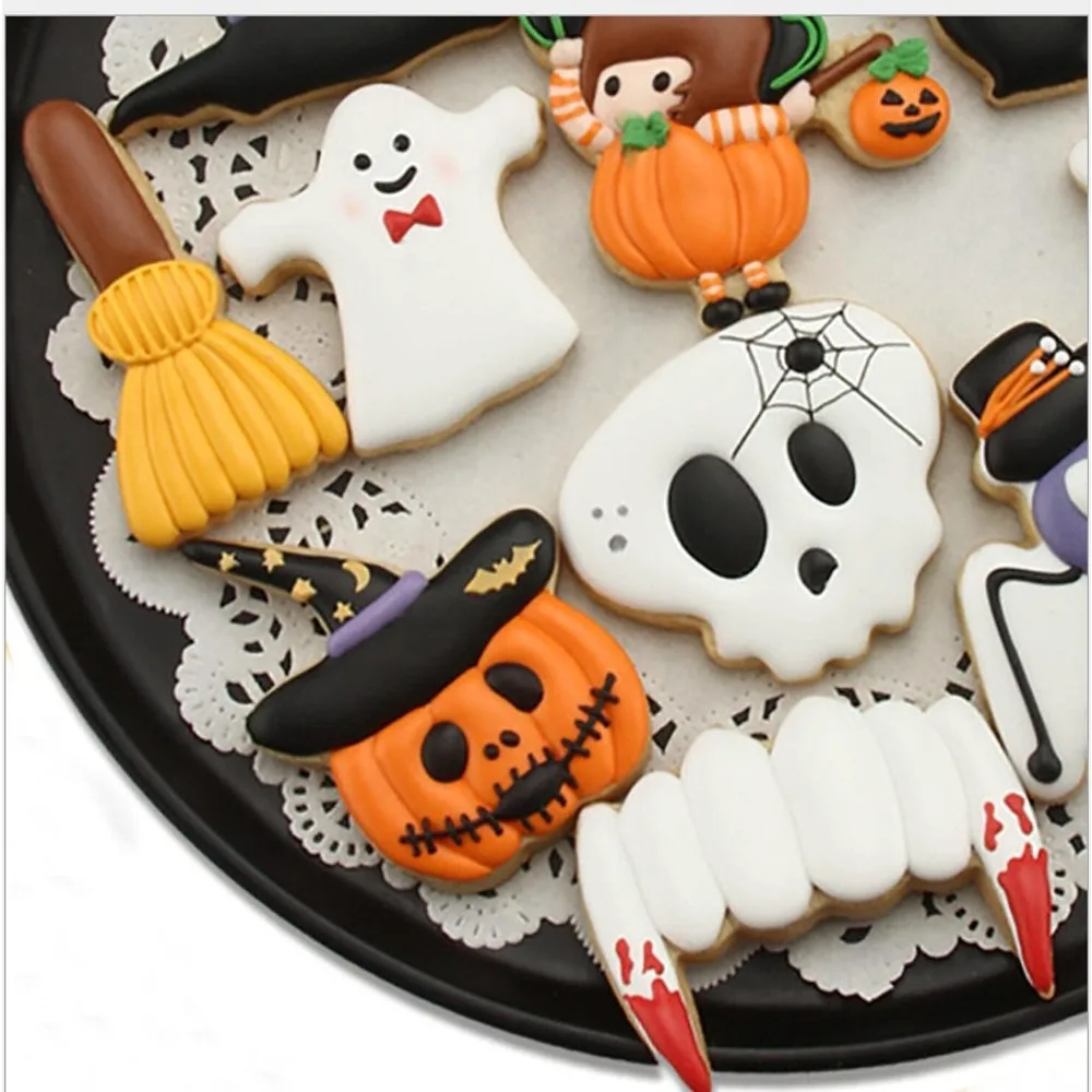 halloween cookie cutters set 6