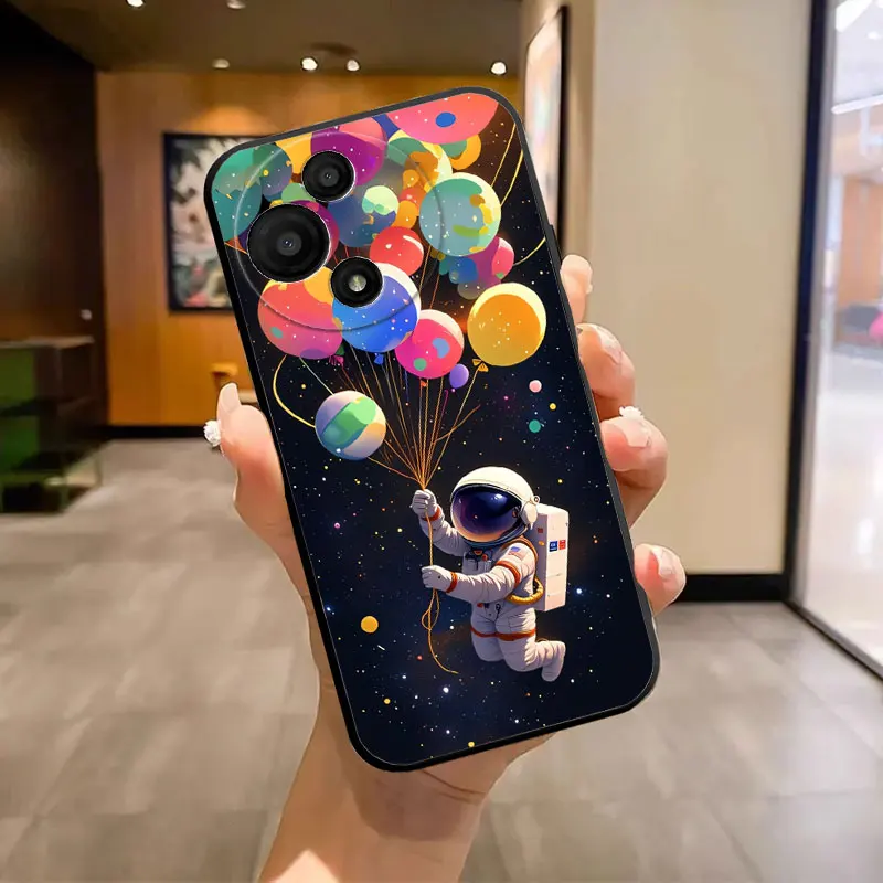 Luxury Silicone Soft Phone Case with Butterfly Marble Print Pattern