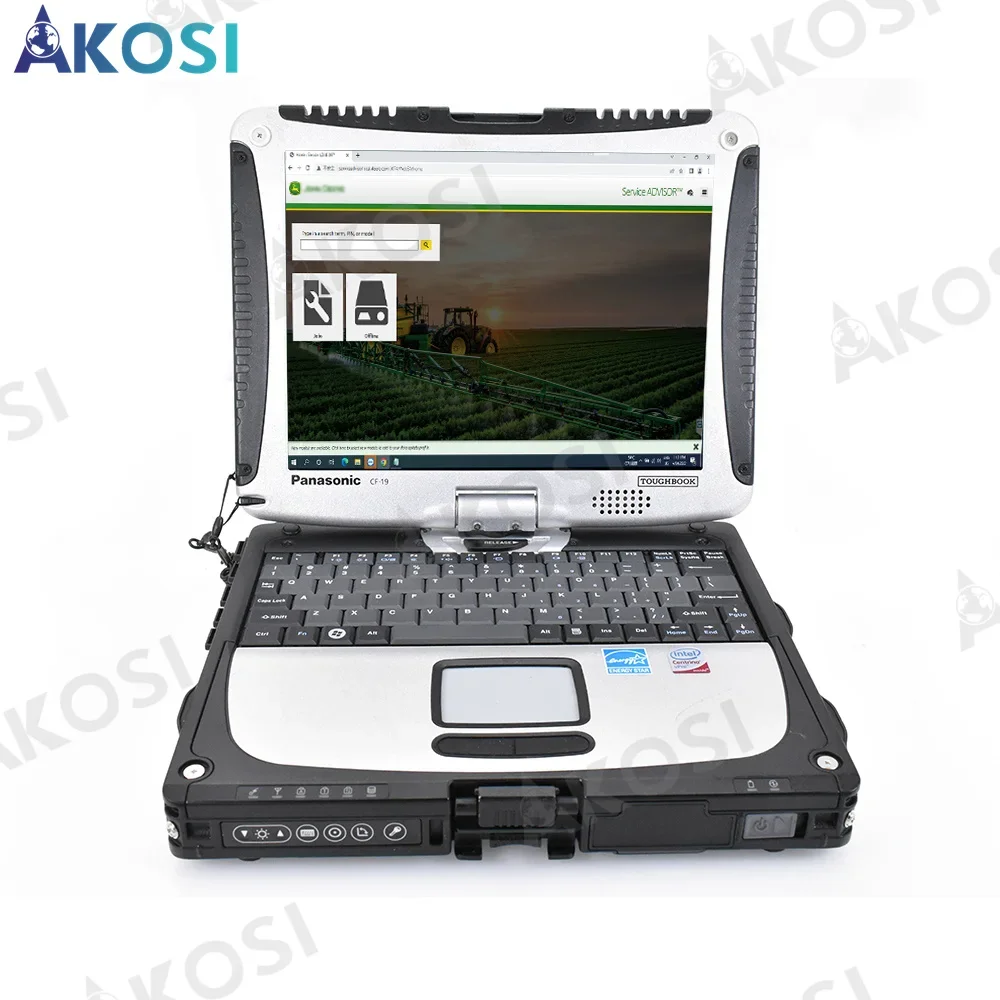 

CF19 Laptop install EDL V2 for advisor Agriculture Tractor Construction Diagnostic V5.3 Service EDL v3 Electronic Data Link tool