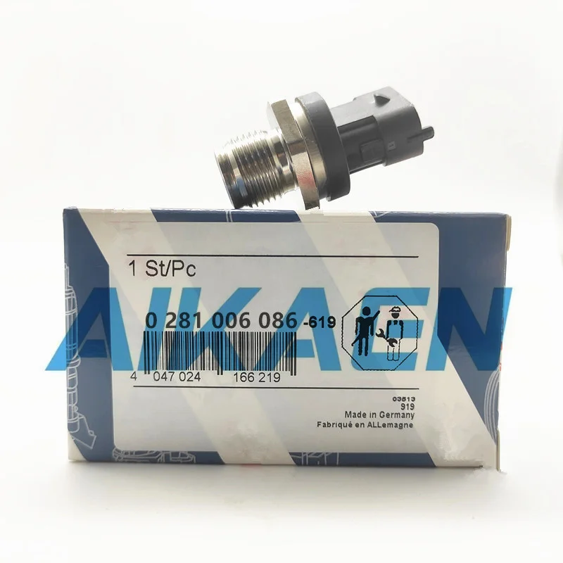 

0281006086 with Original box Fuel Rail Pressure Sensor Common Regulator 0281006086