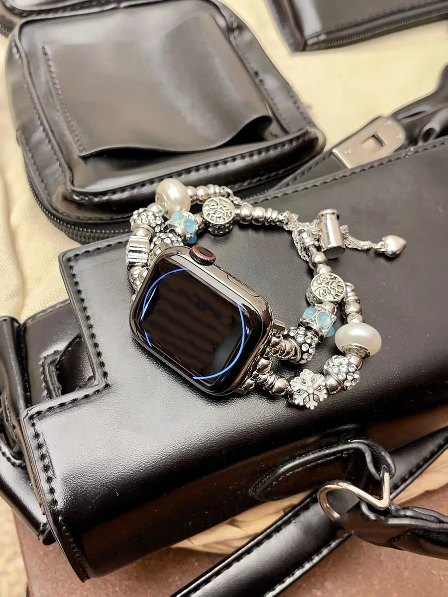 Elegant Metal Leather Bracelet Link