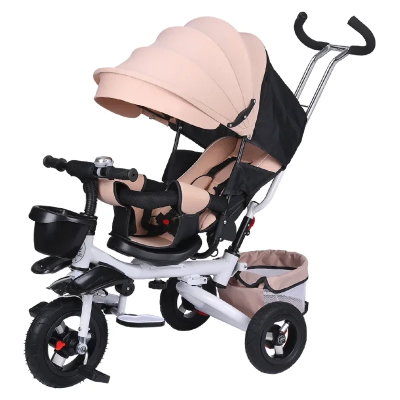 Children's tricycle triciclos para ni&ntilde;os folding bicycles baby carts baby stroller carrinho de bebe