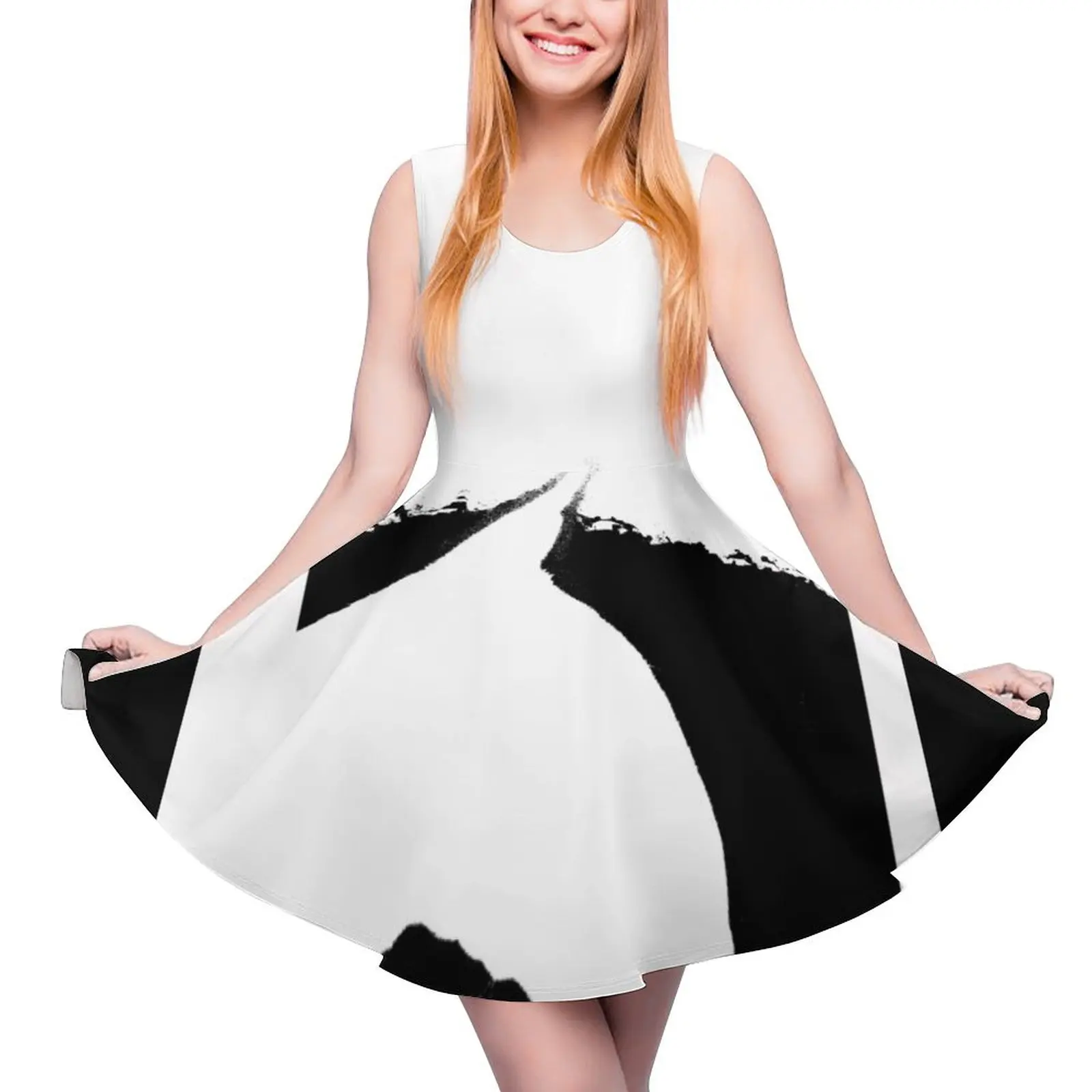 

Женское платье без рукавов Bull Terrier Head B & W lge, милые платья для церемоний