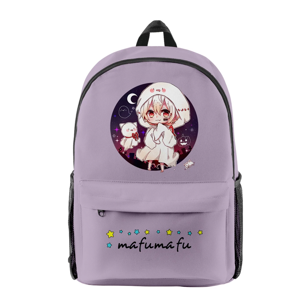 

Popular Youthful Mafumafu Student School Bags Notebook Backpacks 3D Printed Oxford Waterproof Boys/Girls Funny Travel Bags
