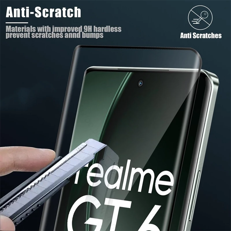 8-in-1 3D Curved Tempered Glass and Camera Lens Screen Protector