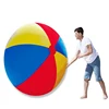 1pcs Hot Sale Baby Kids Adult Beach Pool Play Ball Three-color Thickened PVC Water Volleyball Football Outdoor Party Kids Toys 6