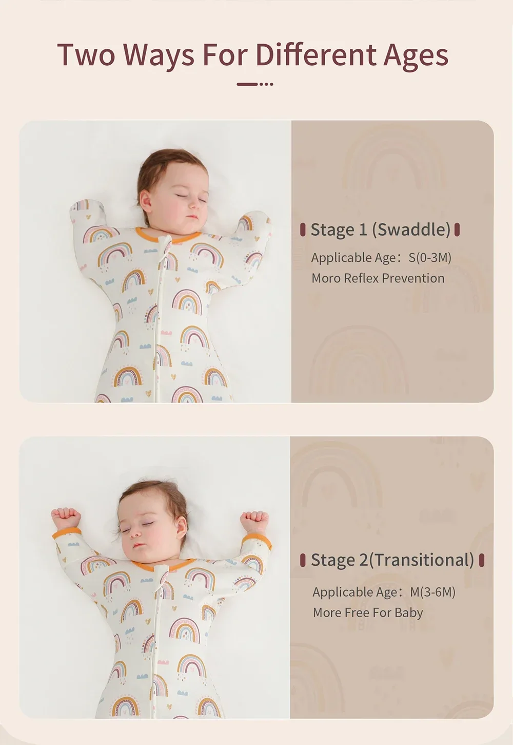 Sleeveless Vest Baby Sleeping Bag Cotton Thin Breathable Pajamas Anti-Kicking Cocoon for Newborn Envelope Sleep Sack Bedding 5