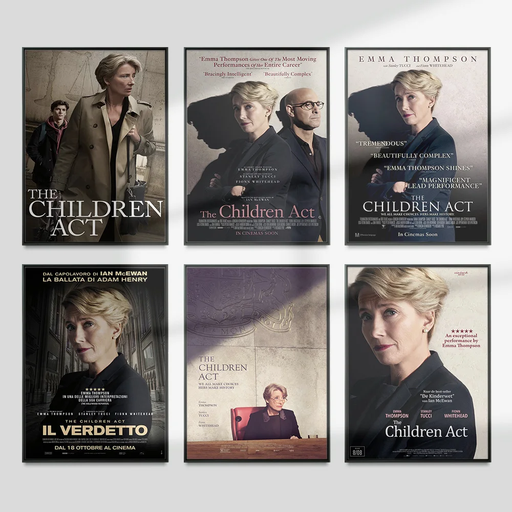 

The Children Act Drama Film Print Art Poster Movie Canvas Painting Modern Living Room Decor Wall Stickers