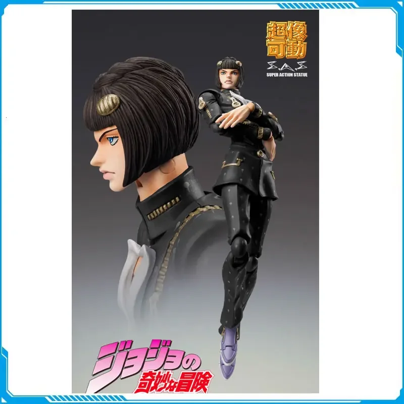 Originale Medicos-E Jojojo'S Bizarre Adventure Bruno Buccellati Pvc Action Fiqures Active Joint Da Collezione Modello Completo Giocattolo