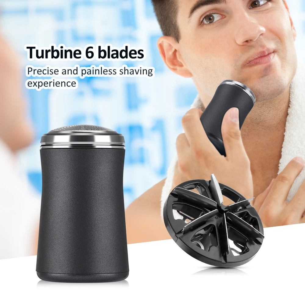 Mini Electric Shaver Pocket Size Waterproof Razor Washable Portable Head Shaving Beard Trimmer Rechargeable Men Machine |
