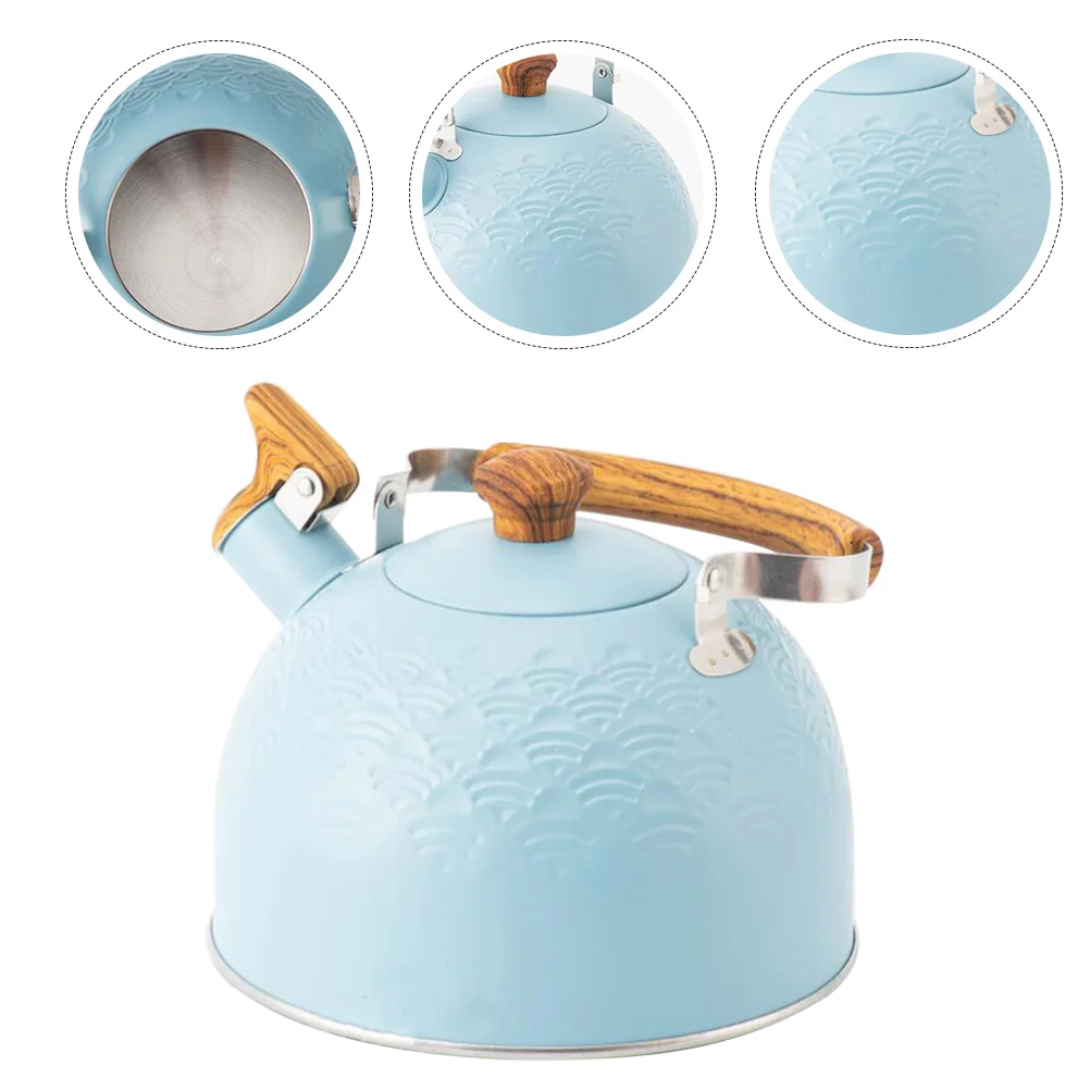 

Whistle Kettle Heating Water Pot Honk Metal Whistling Stainless Steel Pour over