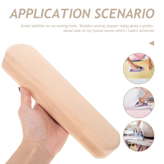 DIY Professional Portable Wood Clapper Wood Seam Quilting Clapper Block  Quilters Ironing Board Clapper Board Clapper Sewing Tool - AliExpress