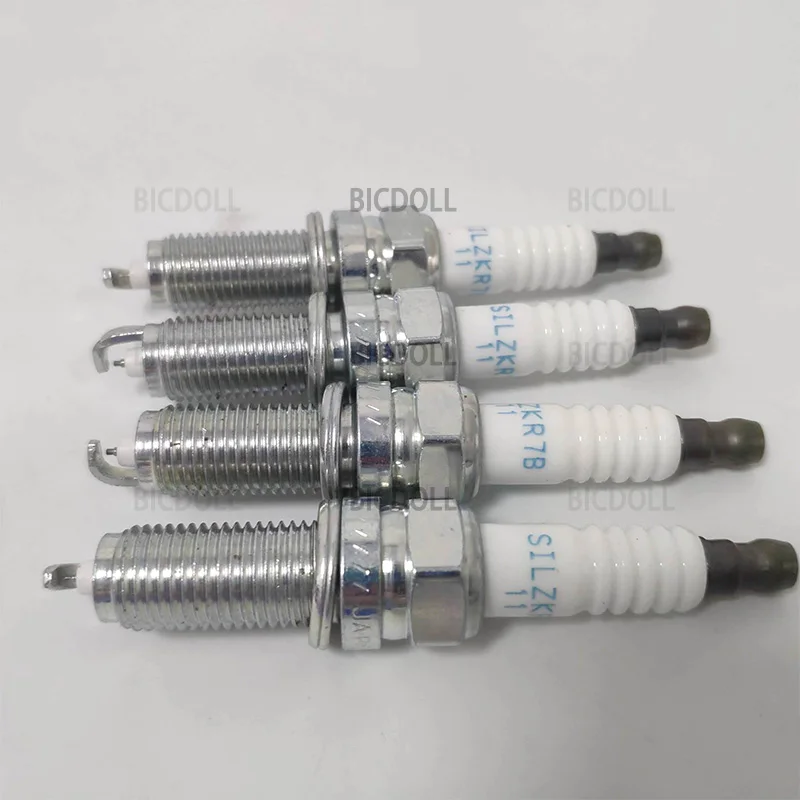 

4/6PCS Iridium Spark Plug 97789 SILZKR7B11 For Kia Sedona Shuma Optima Hyundai ix35 i40 Tucson Sonata Elantra 1.8 2.0 G4NA G4NB
