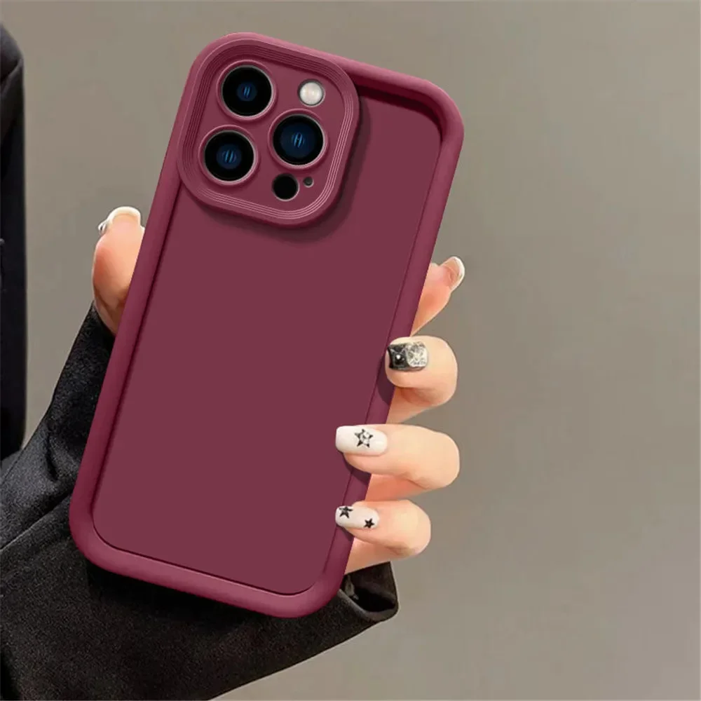 Soft TPU Shockproof Back Cover with Enhanced Protection