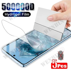5 Pcs Full Cover Hydrogel Screen Protector - 5 Pcs Hydrogel Film (Google Pixel 7 Pro)