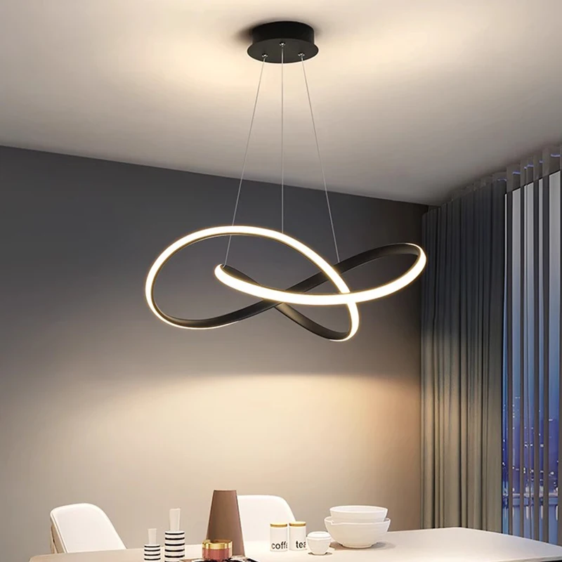 Modern Dining Room Pendant Lights Nordic LED Dining Table Ceiling Chandelier Living Room Home Indoor Bar Counter Hanging Lamp led ceiling light led lamp