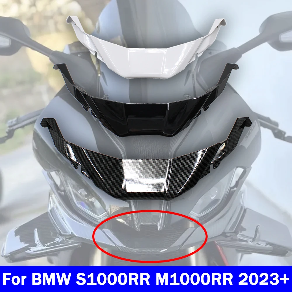 

For BMW S1000RR M1000RR 2023 2024 Motorcycler Forward air Lip Cover Fairing Carbon Fiber Accessories For Reduce Wind Resistance