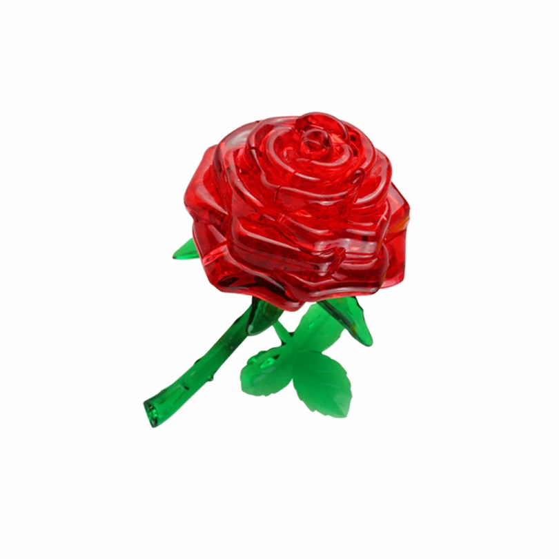 

Montessori Toys Crystal Rose Diy 3D Model Learning Eudcation Toys For Kids Learning Activities Children Gift D86Y